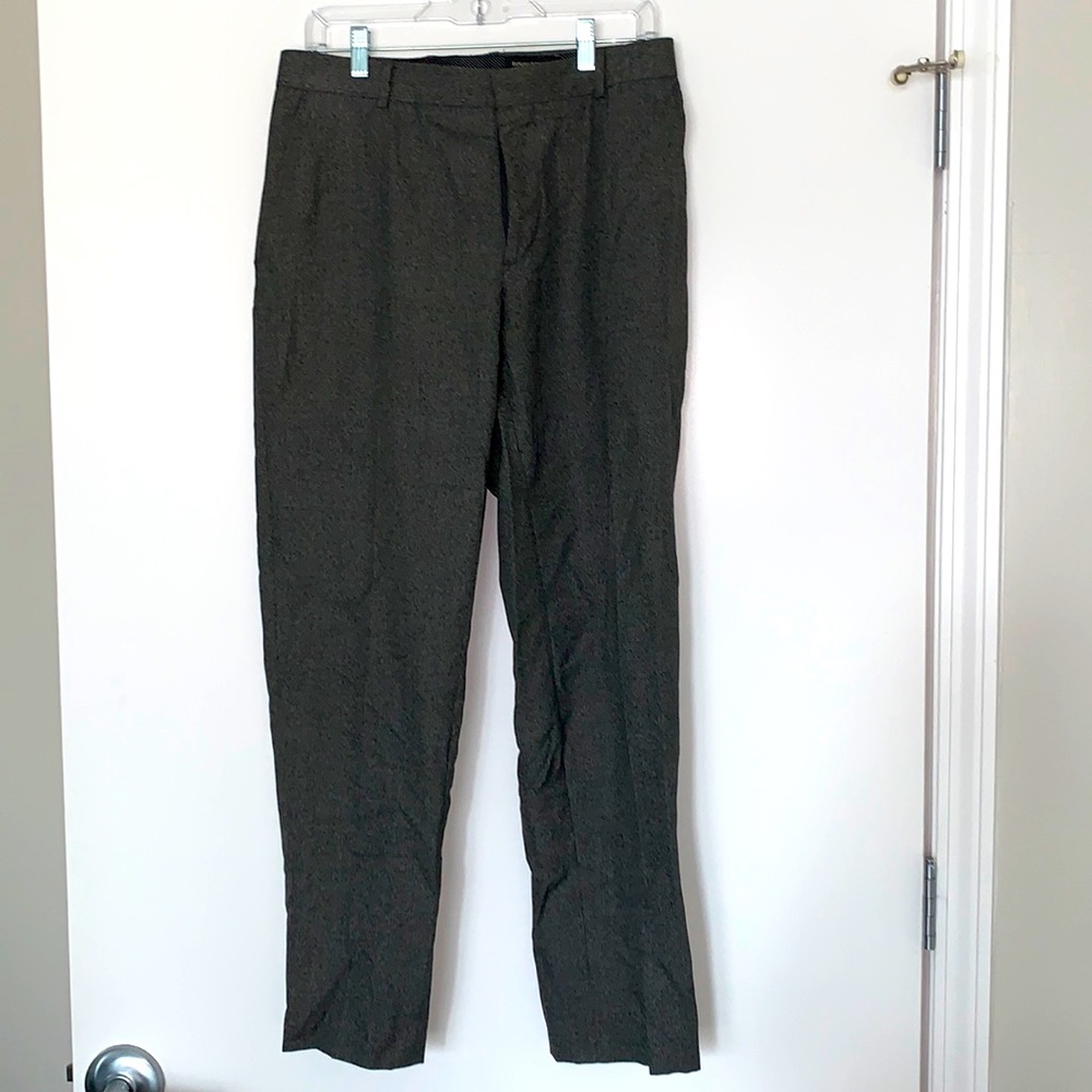 Banana Republic Mens Grey Dress Pants Tailored Fit 32x32